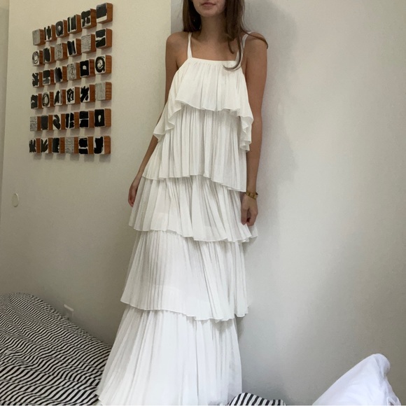 L’IDÉE Dresses & Skirts - L’IDÉE Tiered Ruffle Maxi Dress